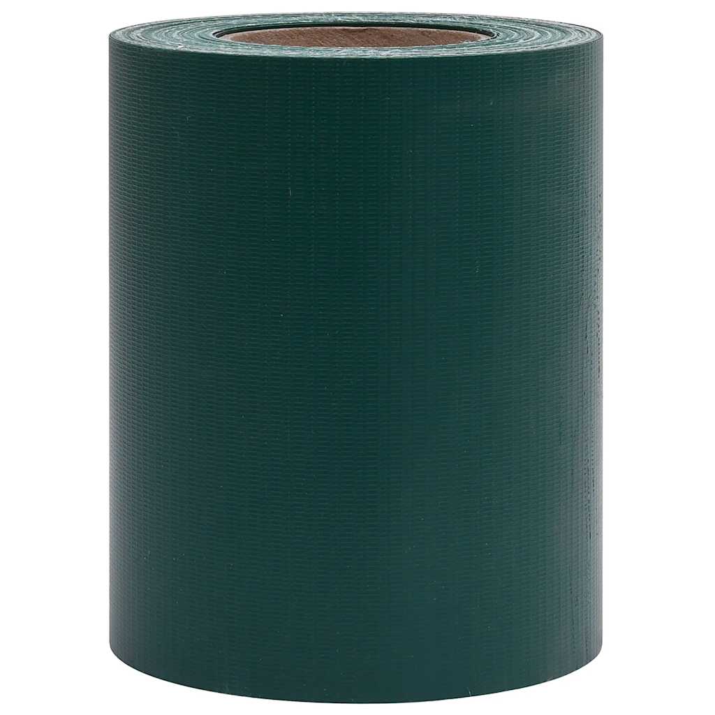 Vidaxl Garden Schermate 4 ST 35x0.19 M PVC Verde