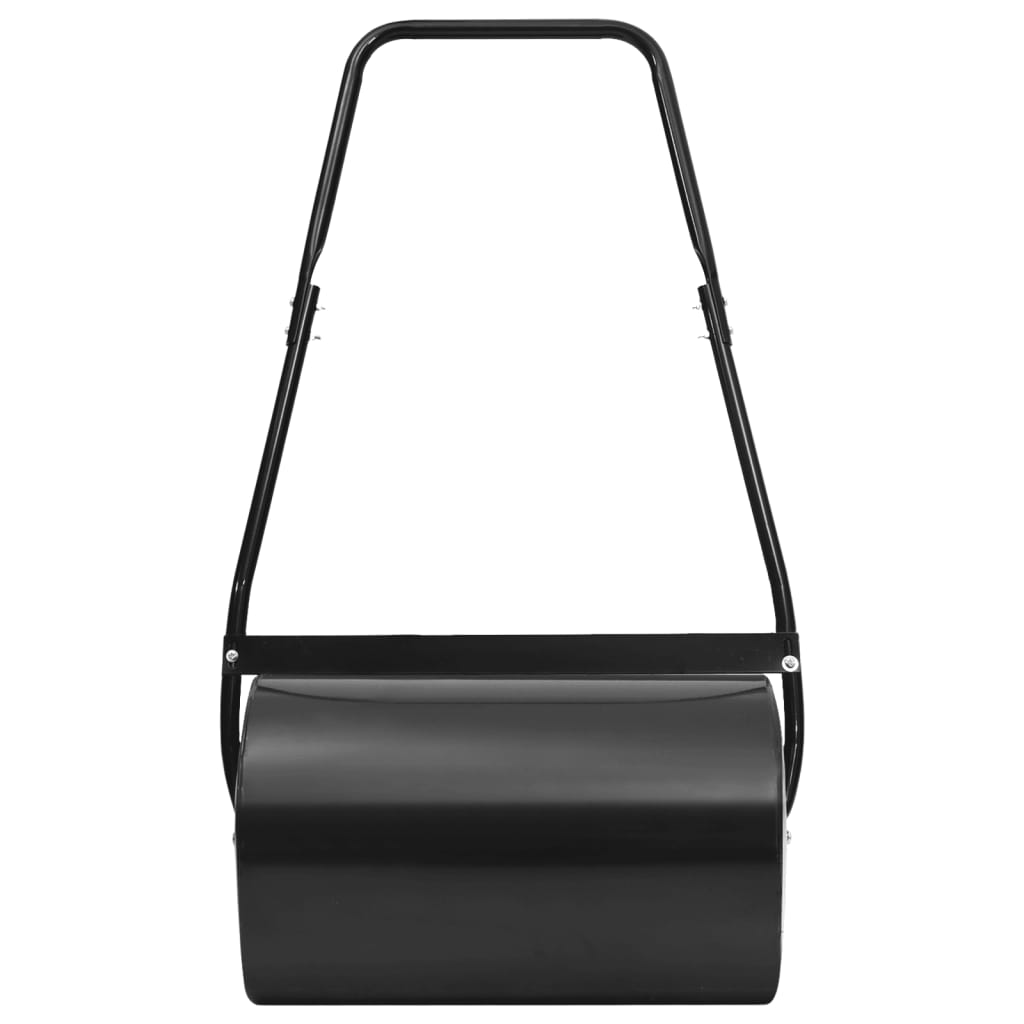 Vidaxl Gazonroller 50 L 63 cm nero