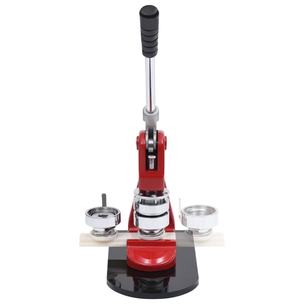 Macchina per pulsanti Vidaxl con parti di pulsanti da 500 pc 44 mm