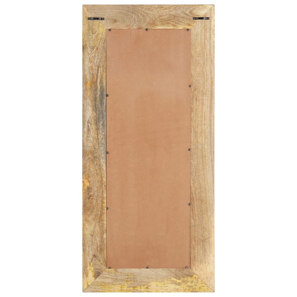 Vidaxl Spiegel 50x3x110 cm de madera de mango sólido
