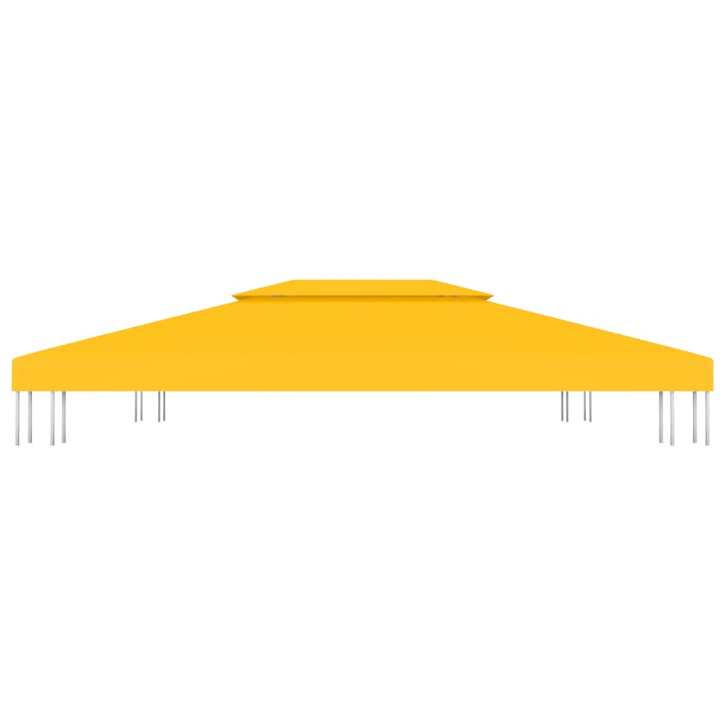Vidaxl Prieverkak a 2 strati 310 g m² 4x3 m giallo