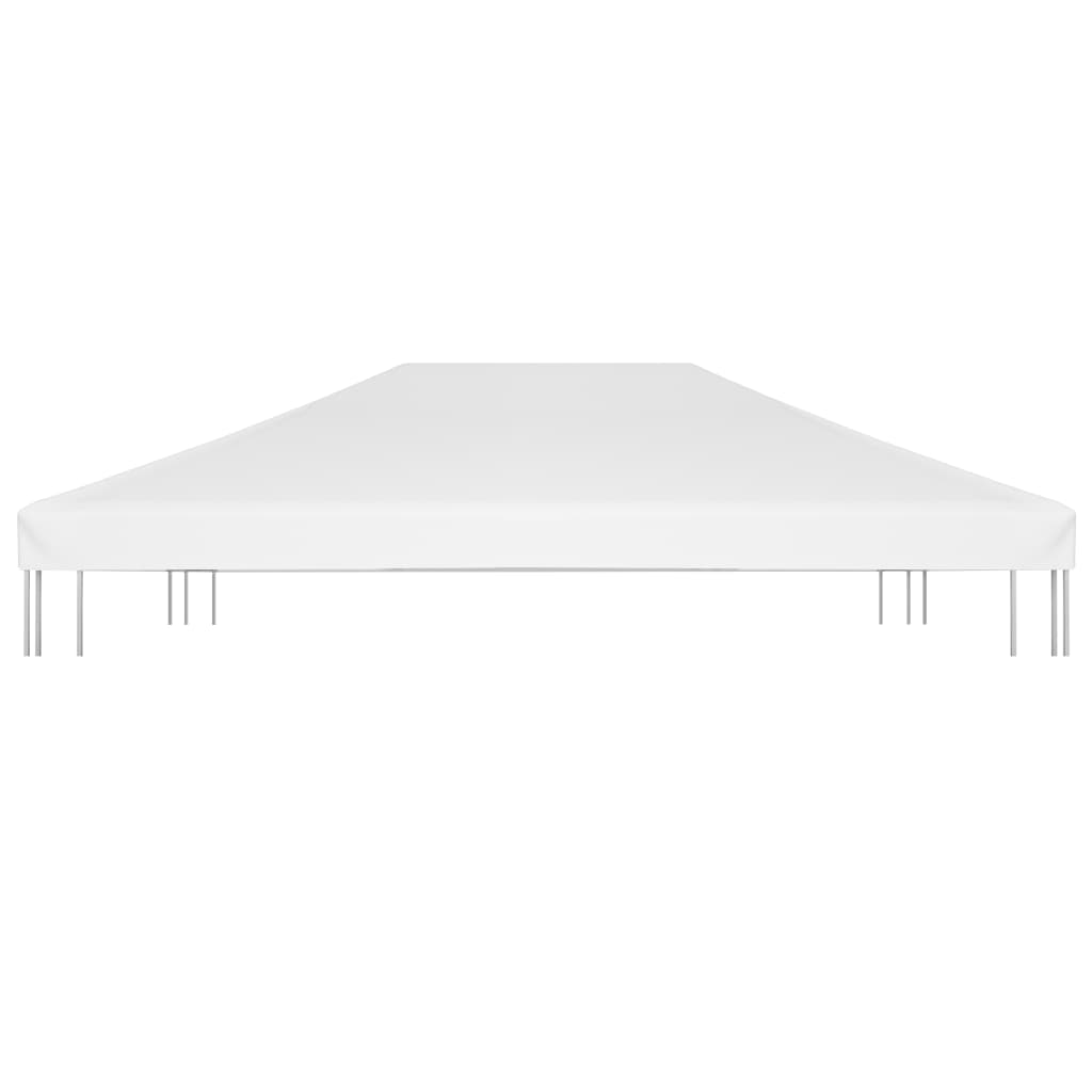 Techo de Vidaxl Prie 270 g m² 4x3 m blanco