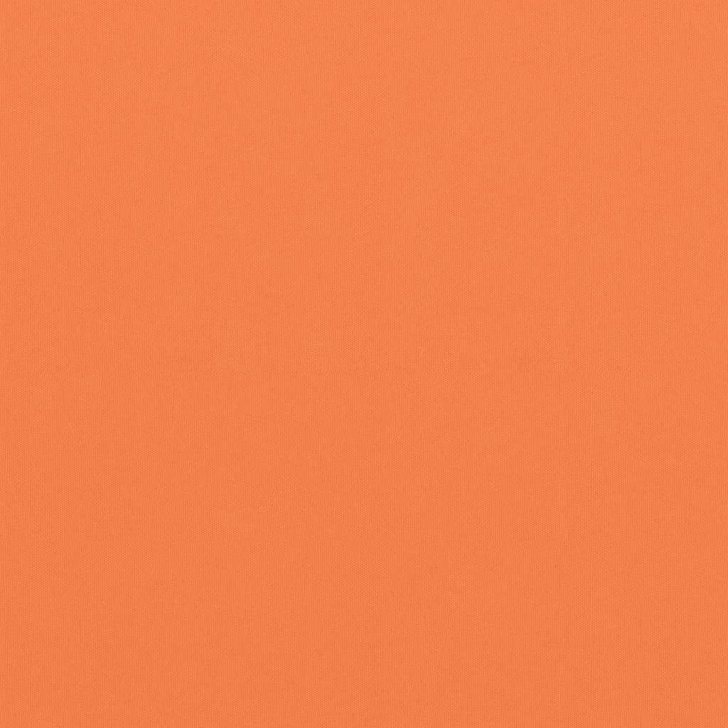 Vidaxl balkonscherm 75x600 cm oxford stof oranje