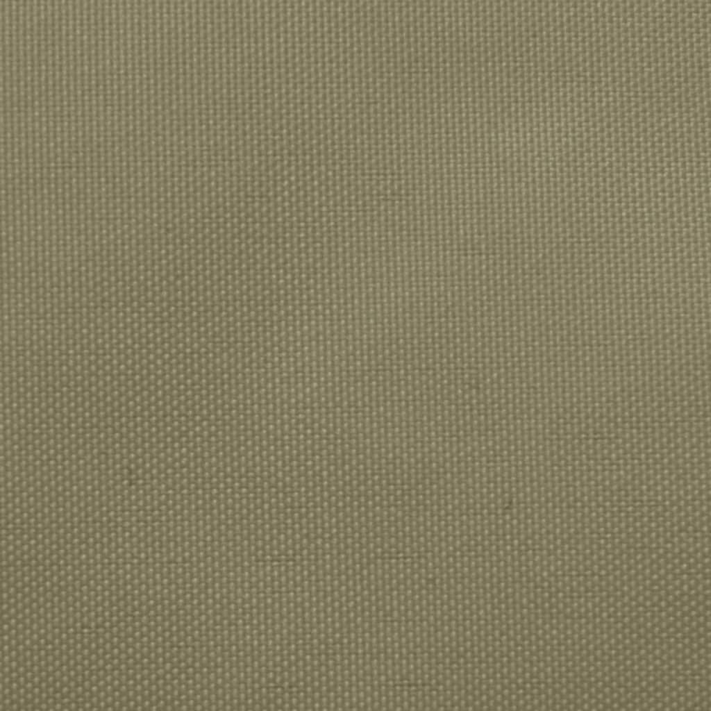 Trapecio Vidaxl Zonnezeil 2 4x3 M Oxford Fabric beige