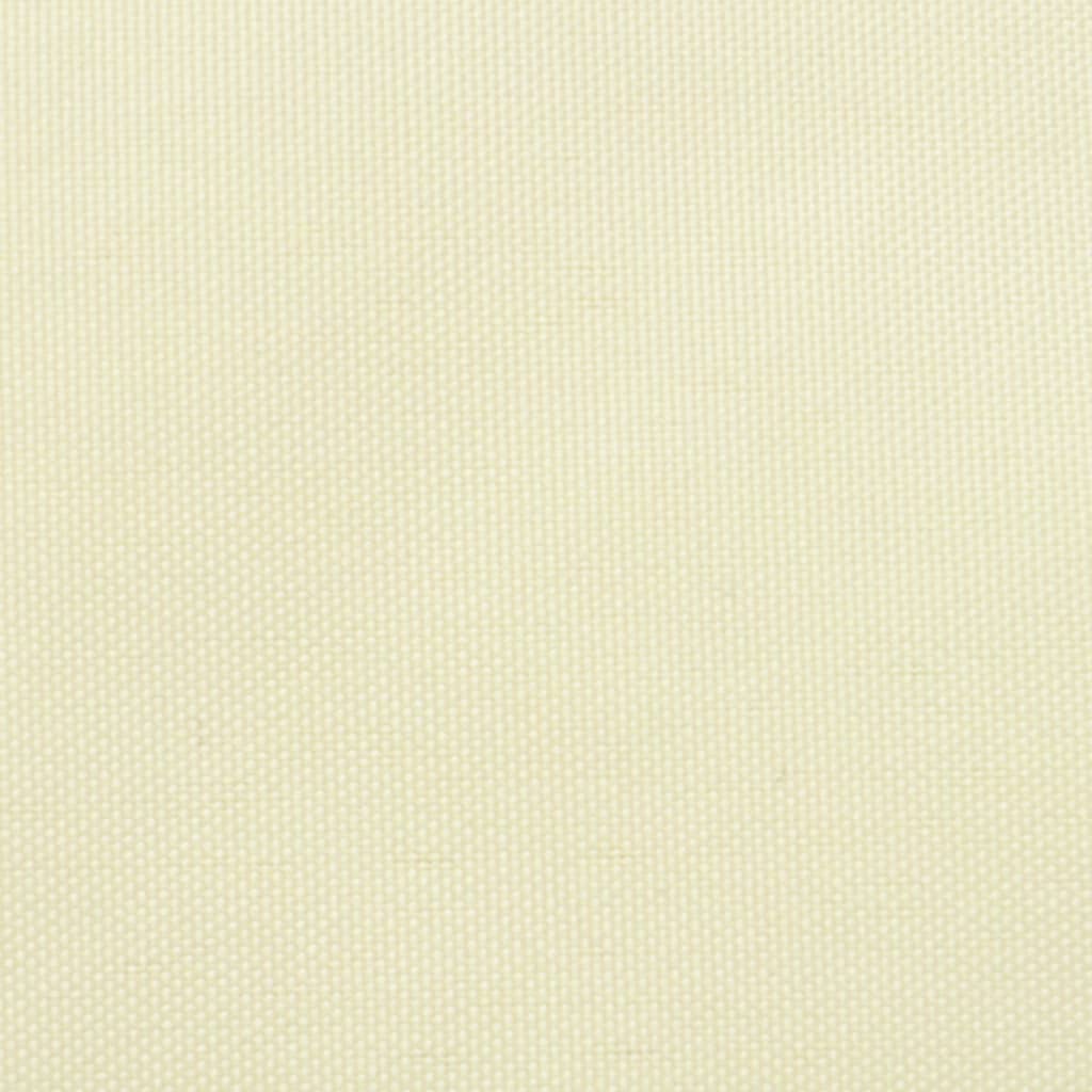 Vidaxl Sun Shade Trapezium 4 5x4 M Oxford Fabric Crème -Collorato