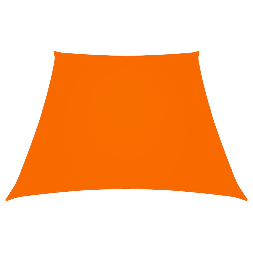 Vidaxl Zonnezeil Trapezium 2 4x3 M tessuto Oxford arancione