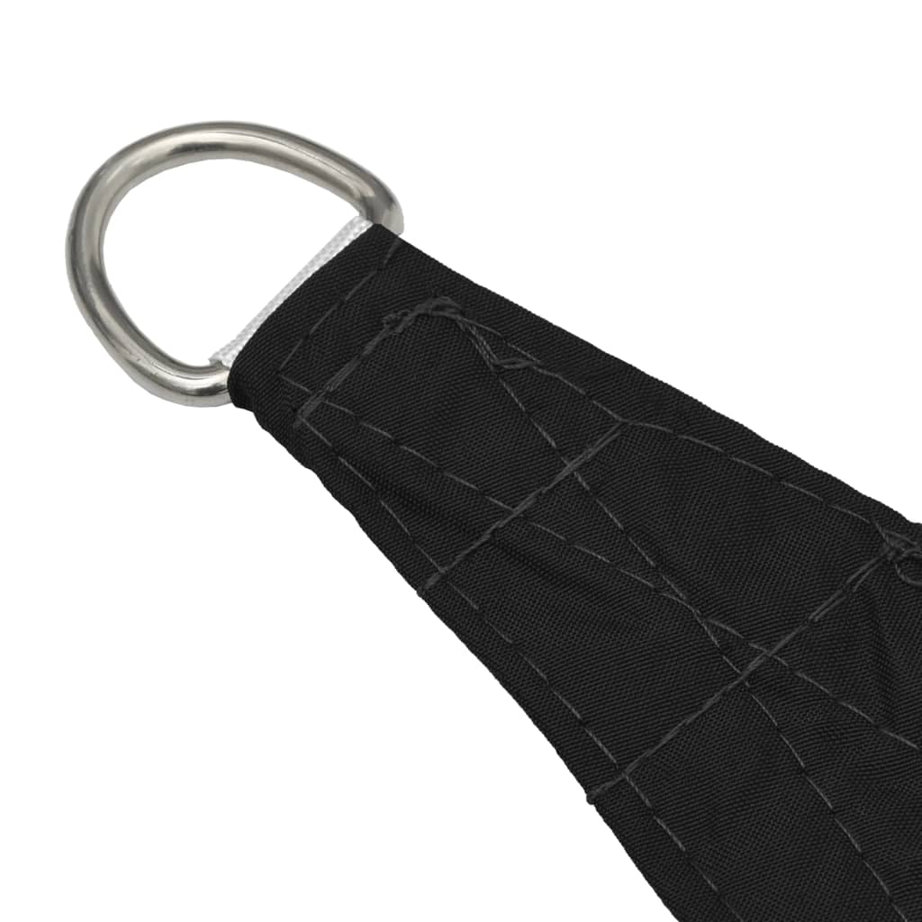 Vidaxl Sun Shade Trapezium 3 4x3 M Tessuto di Oxford Nero