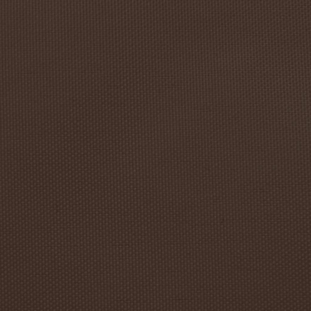 Trapecio Vidaxl Zonnezeil 3 5x4 M Oxford Fabric Brown