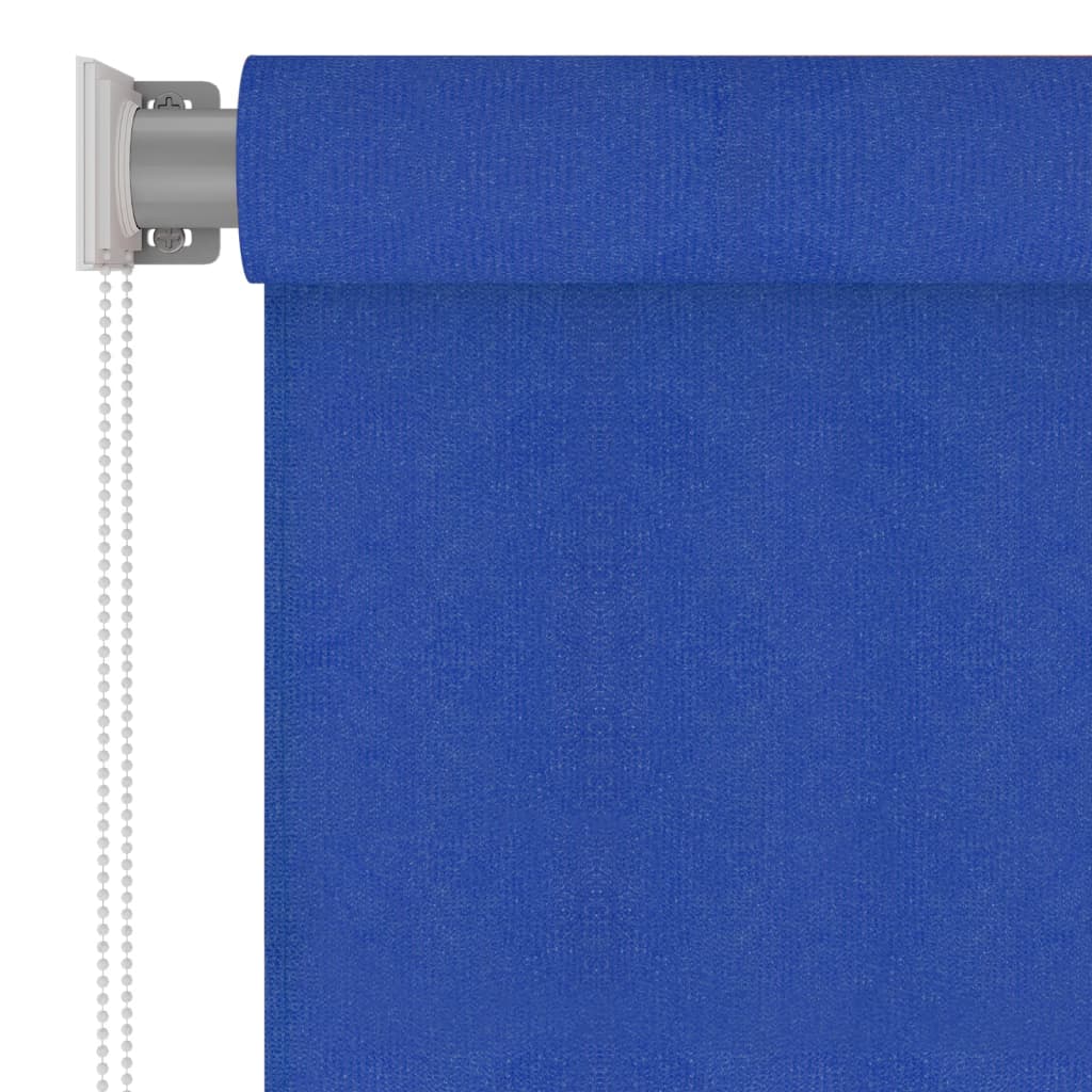 Vidaxl Roller Blind para Blue HDPE afuera de 140x230 cm CM