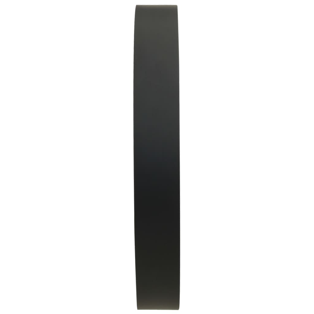 Vidaxl reloj de pared luminoso 30 cm negro