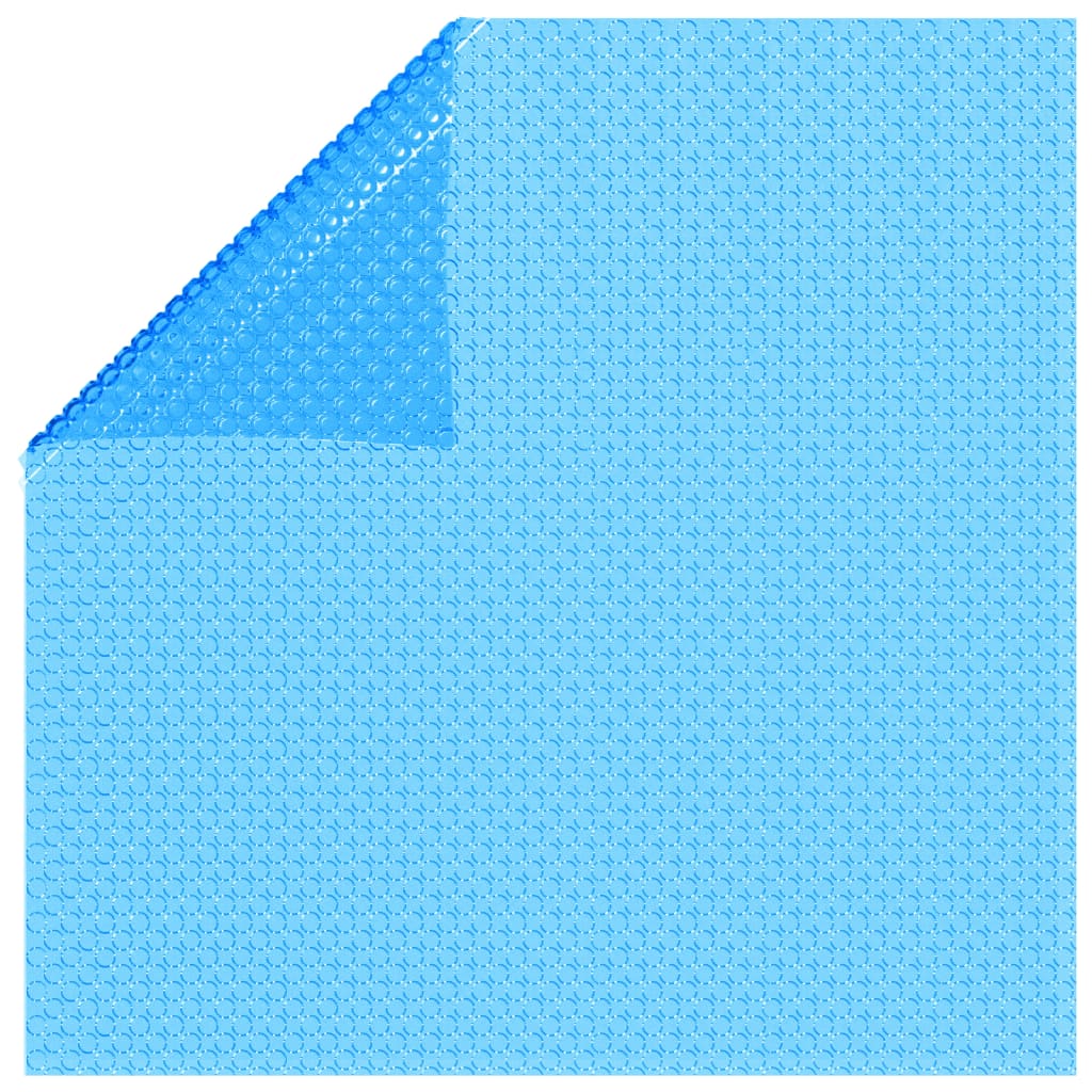 Vidaxl Cubierta de la piscina Rectangular 1000x600 cm PE Azul