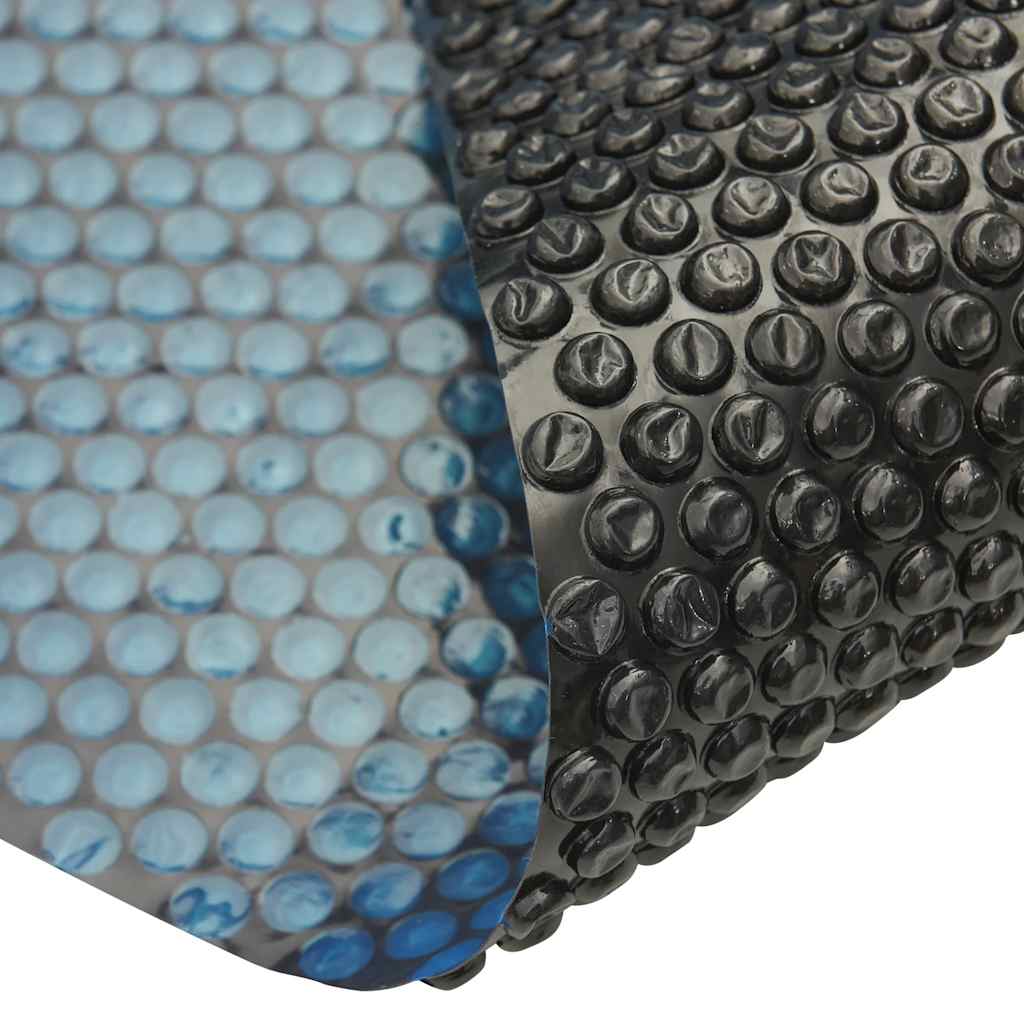 Piscina vidaxl piscina solare galleggiante 300 cm PE nero e blu