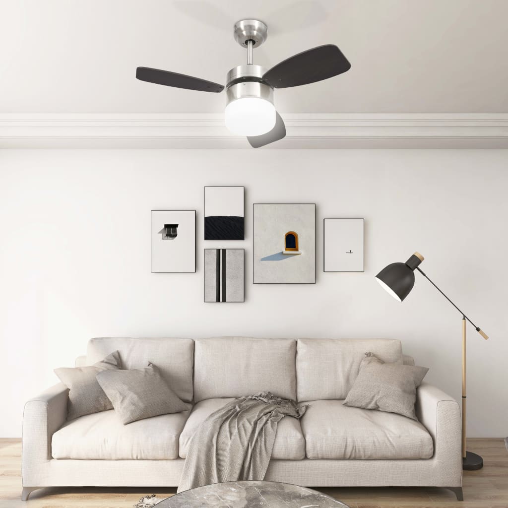VIDAXL VENTALE A SCRITTO CON RECOTE LAMPAGGIO 76 cm marrone scuro