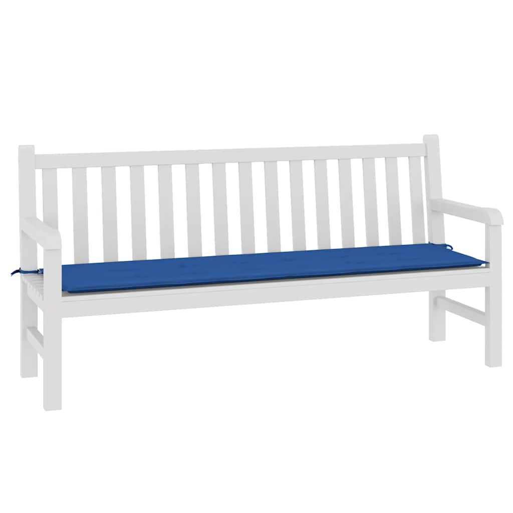Vidaxl Garden Bench Cushion 180x50x3 cm tessuto oxford blu reale