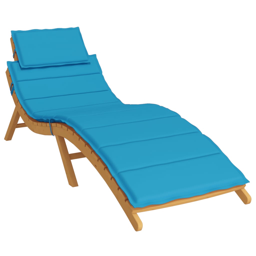 Vidaxl ROUNGER CHUCHION 186x58x3 CM Oxford Fabric Blue