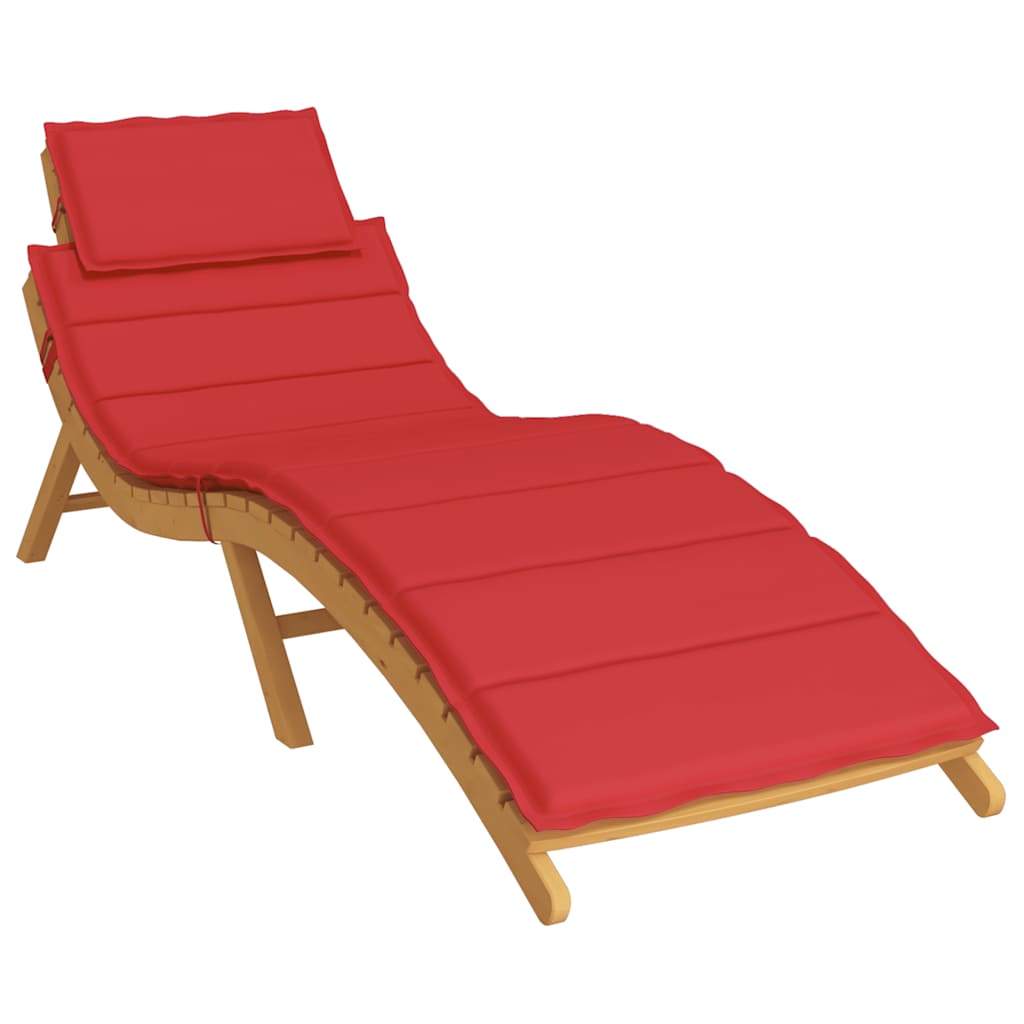 Vidaxl Lounge Cushion 186x58x3 CM Oxford Fabric Red