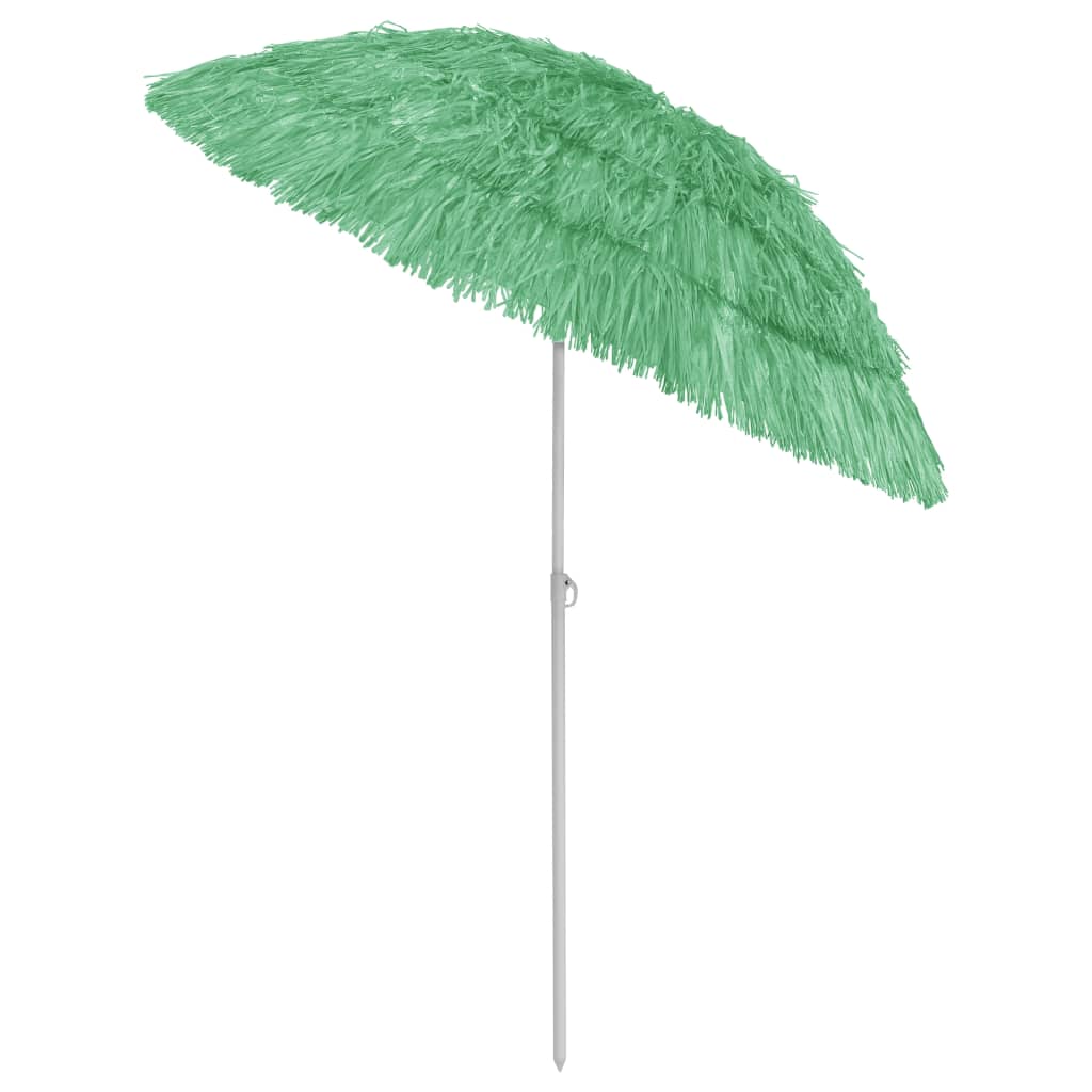 Vidaxl Strandparasol Hawaii 180 cm verde