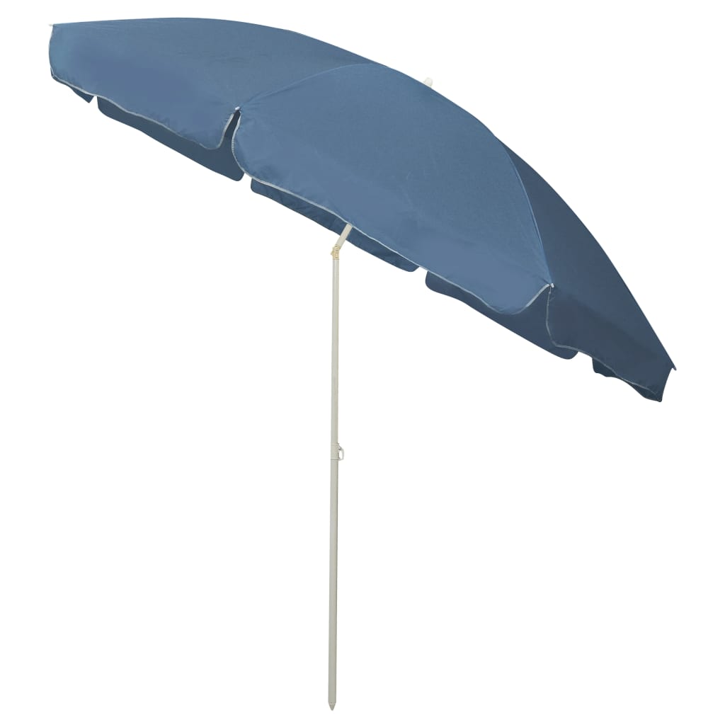 Sombrilla de playa VidaXL 300 cm azul