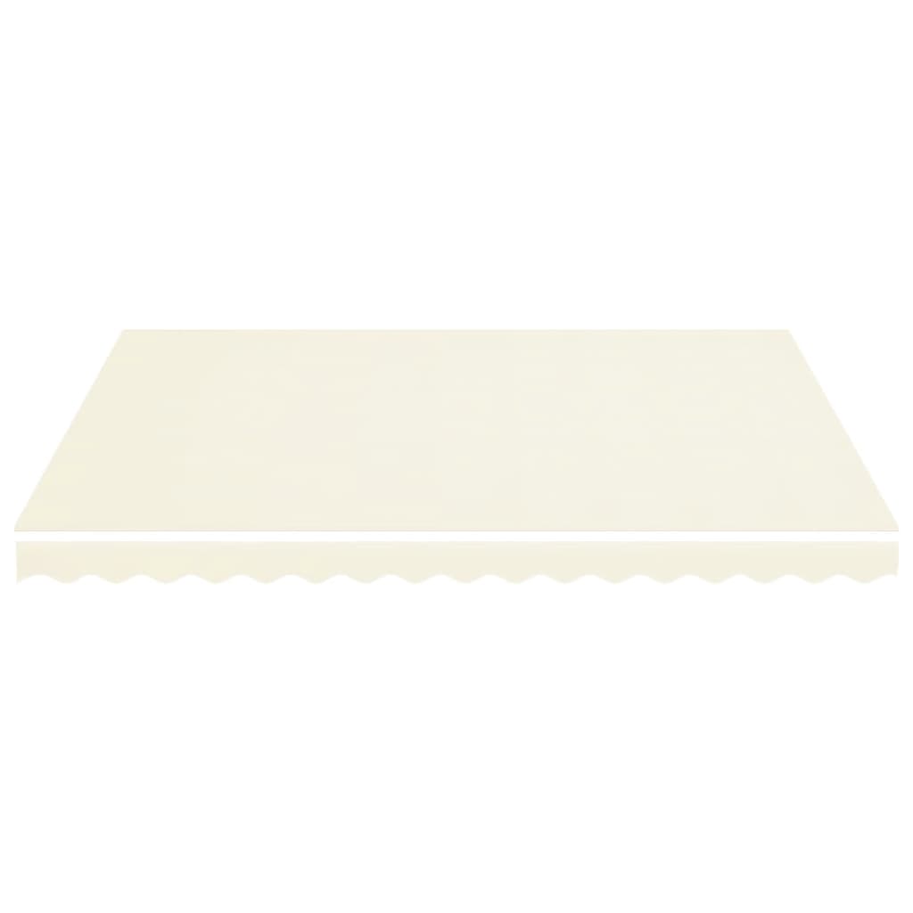 Tela de reemplazo de Vidaxl para Luifel 4x3.5 m Cream -Colored