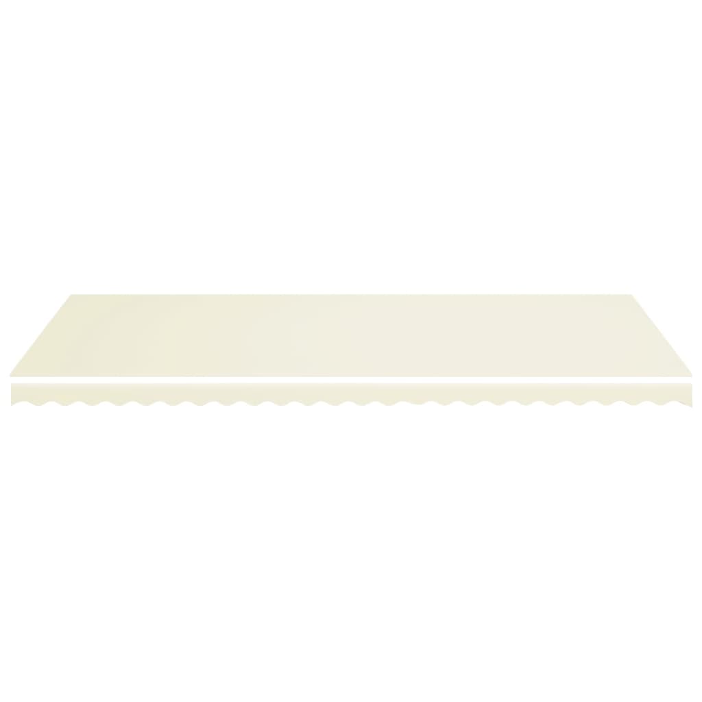 Panno sostitutivo Vidaxl per Luifel 6x3,5 m Crema