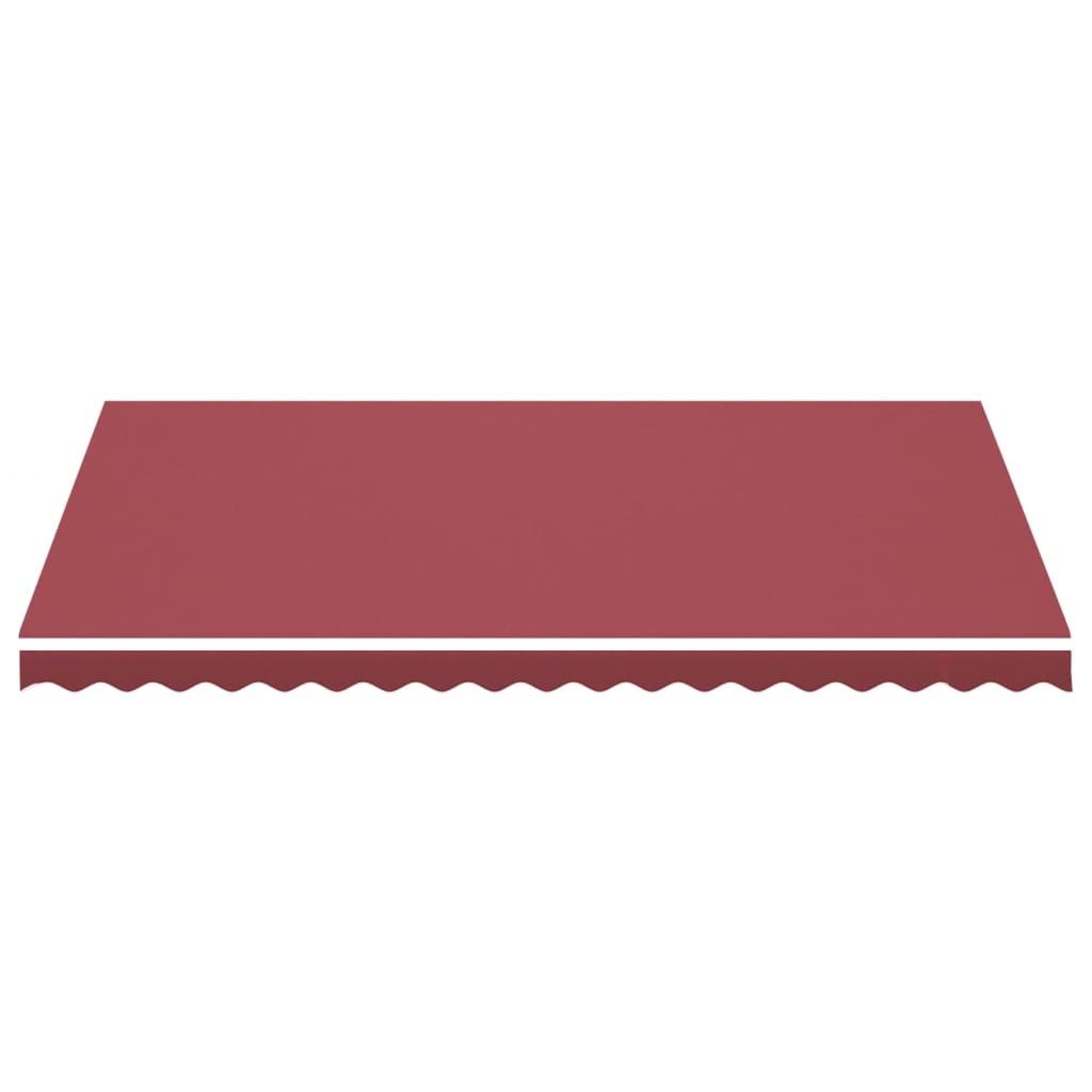 Panno sostitutivo Vidaxl per Luifel 4.5x3 M Bordeaux rosso