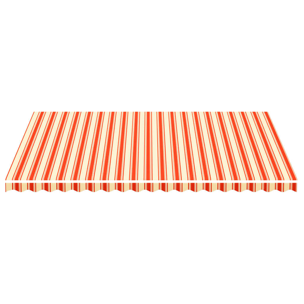 Tela de reemplazo de Vidaxl para Luifel 5x3.5 m amarillo y naranja