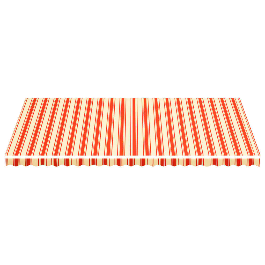 Tela de reemplazo de Vidaxl para Luifel 6x3.5 m amarillo y naranja