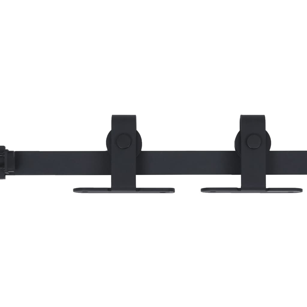 Vidaxl suspensión establecida para mini -skiver puerta de acero al carbono de 152 cm