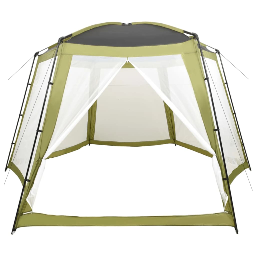 Vidaxl Tenda piscina per piscina 500x433x250 cm in tessuto verde