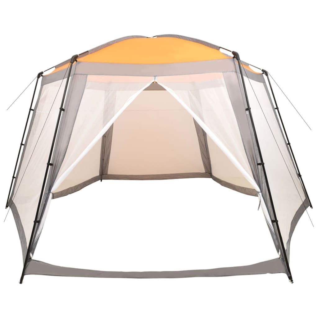 Tenda piscina Vidaxl 660x580x250 cm Grigio