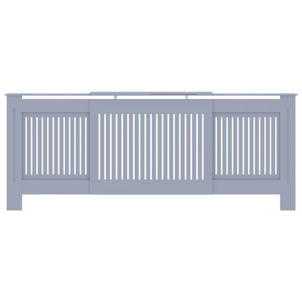 Vidaxl Radiatorom Construction 205 cm Mdf Grey