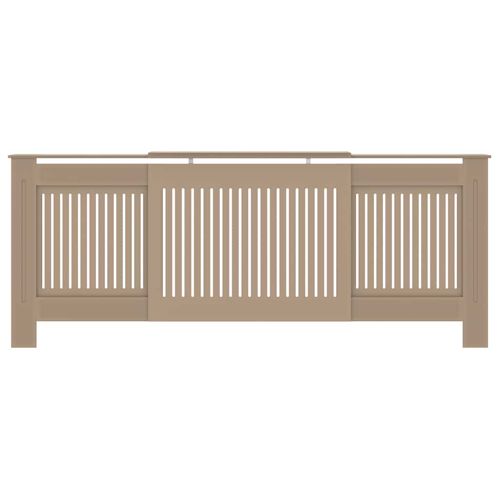 Vidaxl Construcción del radiador de 205 cm MDF