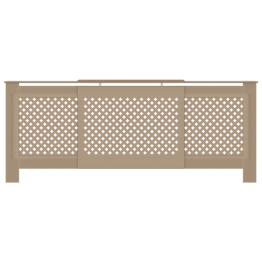 Vidaxl Construcción del radiador de 205 cm MDF