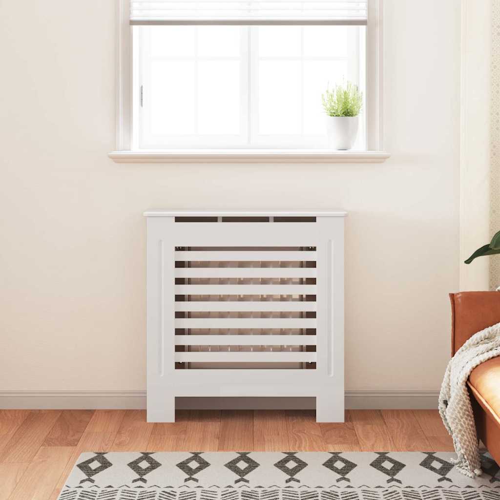 Vidaxl Radiatorom Construction 78 cm MDF bianco