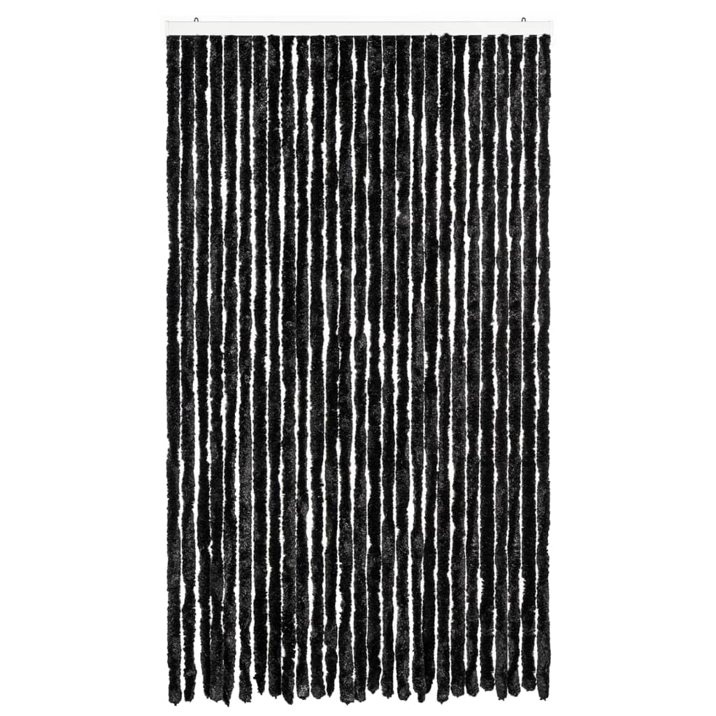 Vidaxl Fly Curtain 118x220 cm Chenille Antracite