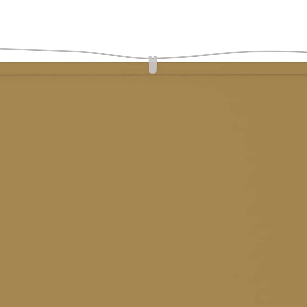 Vidaxl Luifel verticale 140x1200 cm Fabric oxford beige
