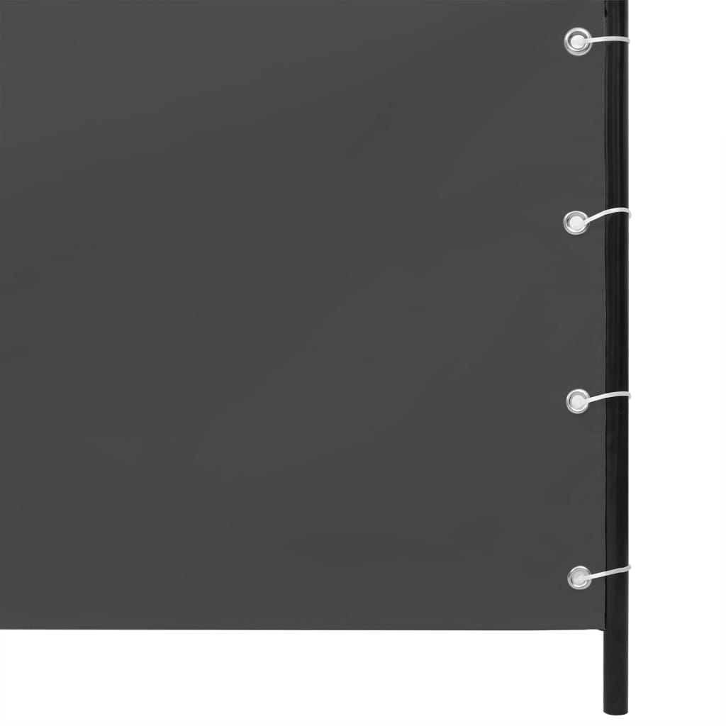 Vidaxl Balcony Schermata 120x240 cm Fabric oxford antracite -lorato