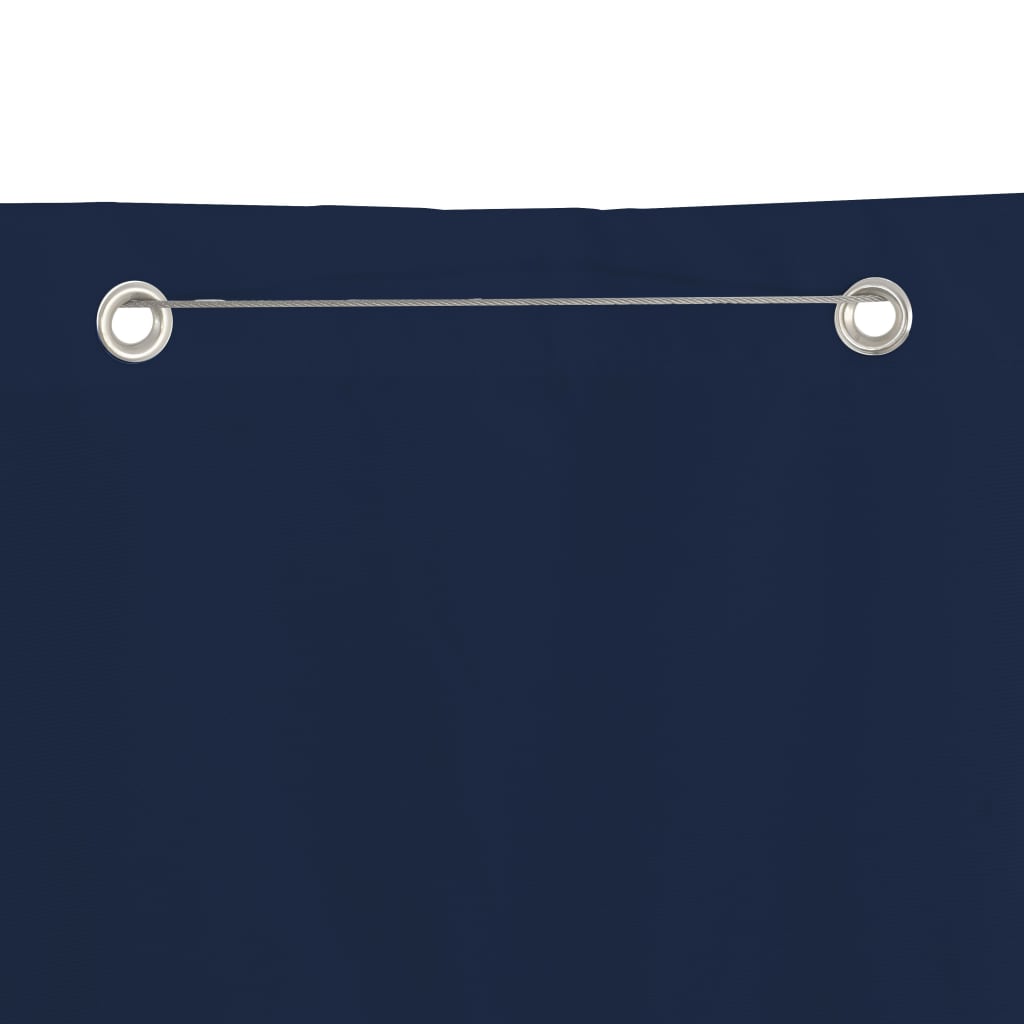 Pantalla de balcón Vidaxl 120x240 cm Oxford Fabric Blue