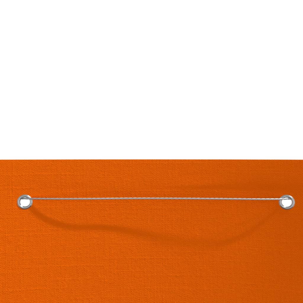 Pantalla de balcón Vidaxl 120x240 CM Oxford Fabric Naranja