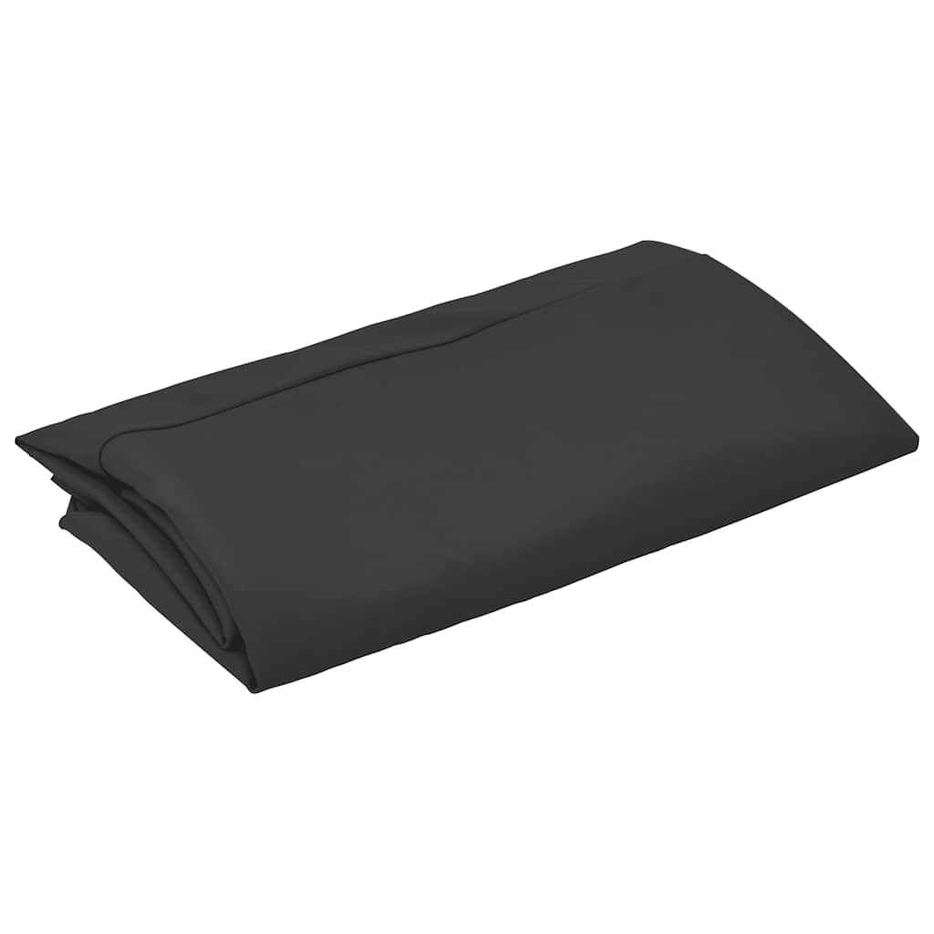 Panno sostitutivo Vidaxl per parasole galleggiante 300 cm nero