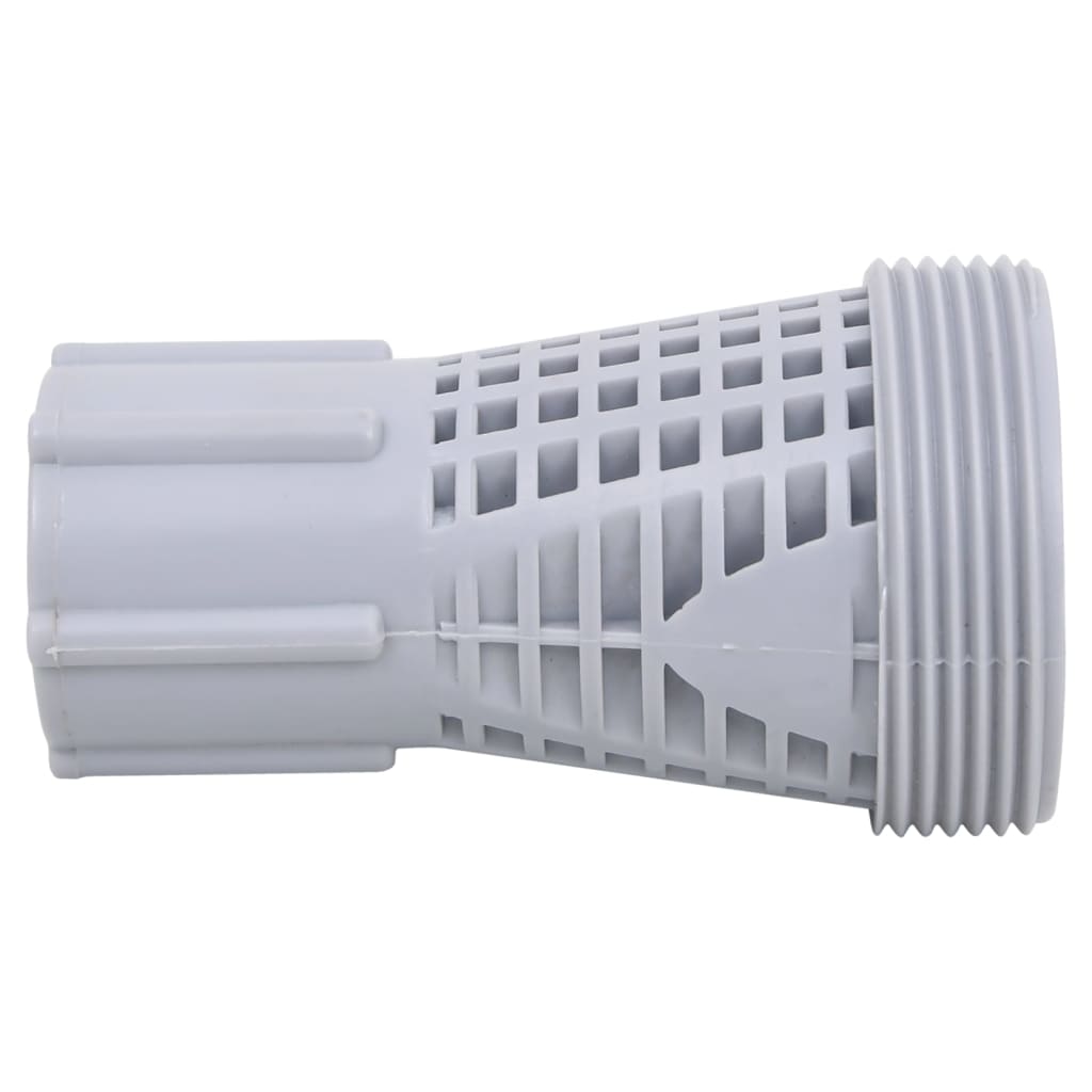 Vidaxl Conexiones de manguera de piscina de 2 partes de plástico