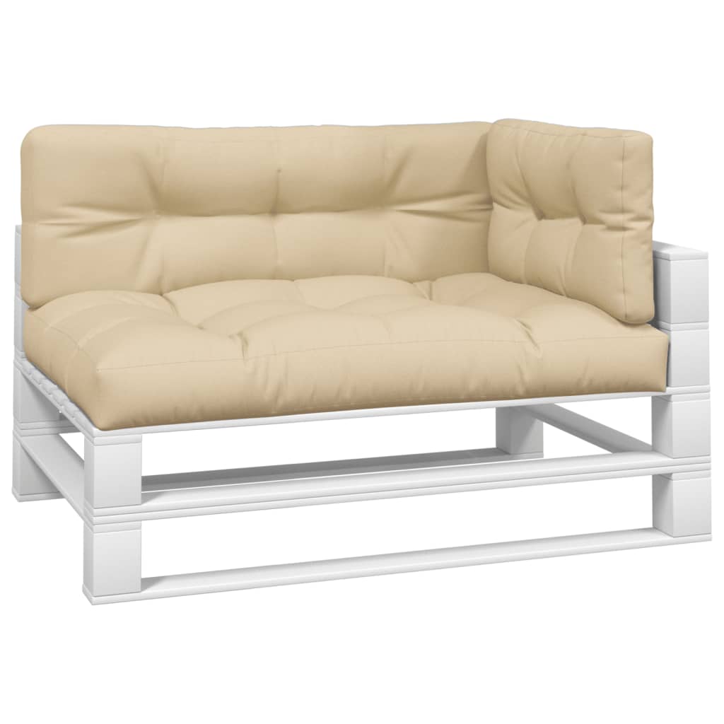 Vidaxl Pallet Cushions 3 St Fabric Beige