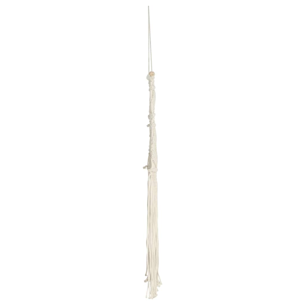 Colgadora de pared Vidaxl Macramé 40x80 cm de algodón