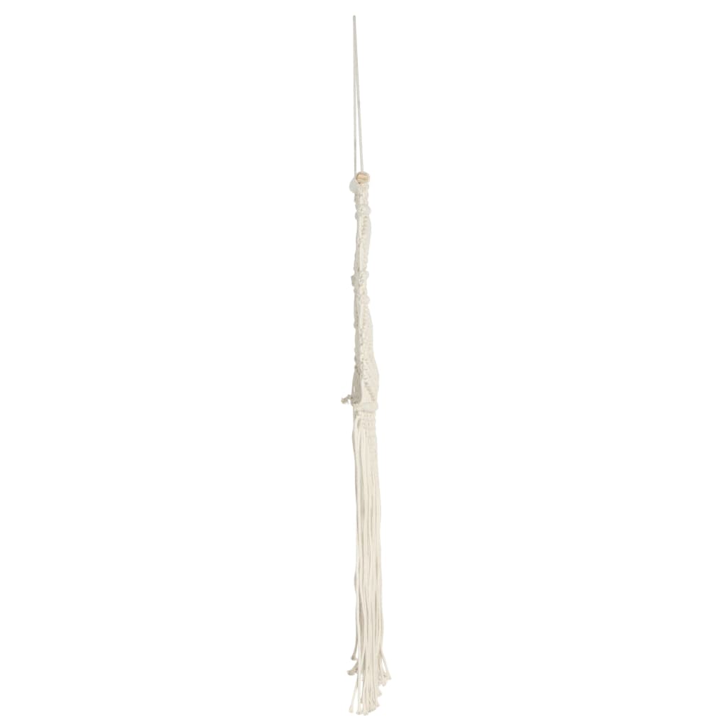Vidaxl Wall appendiabiti macramé 40x80 cm cotone