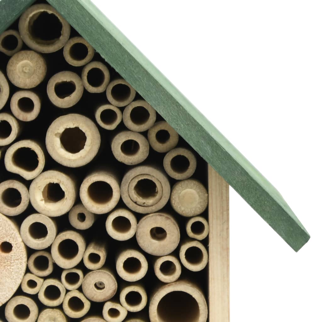Vidaxl Insect Hotels 2 PCS 23x14x29 cm Pineo solido