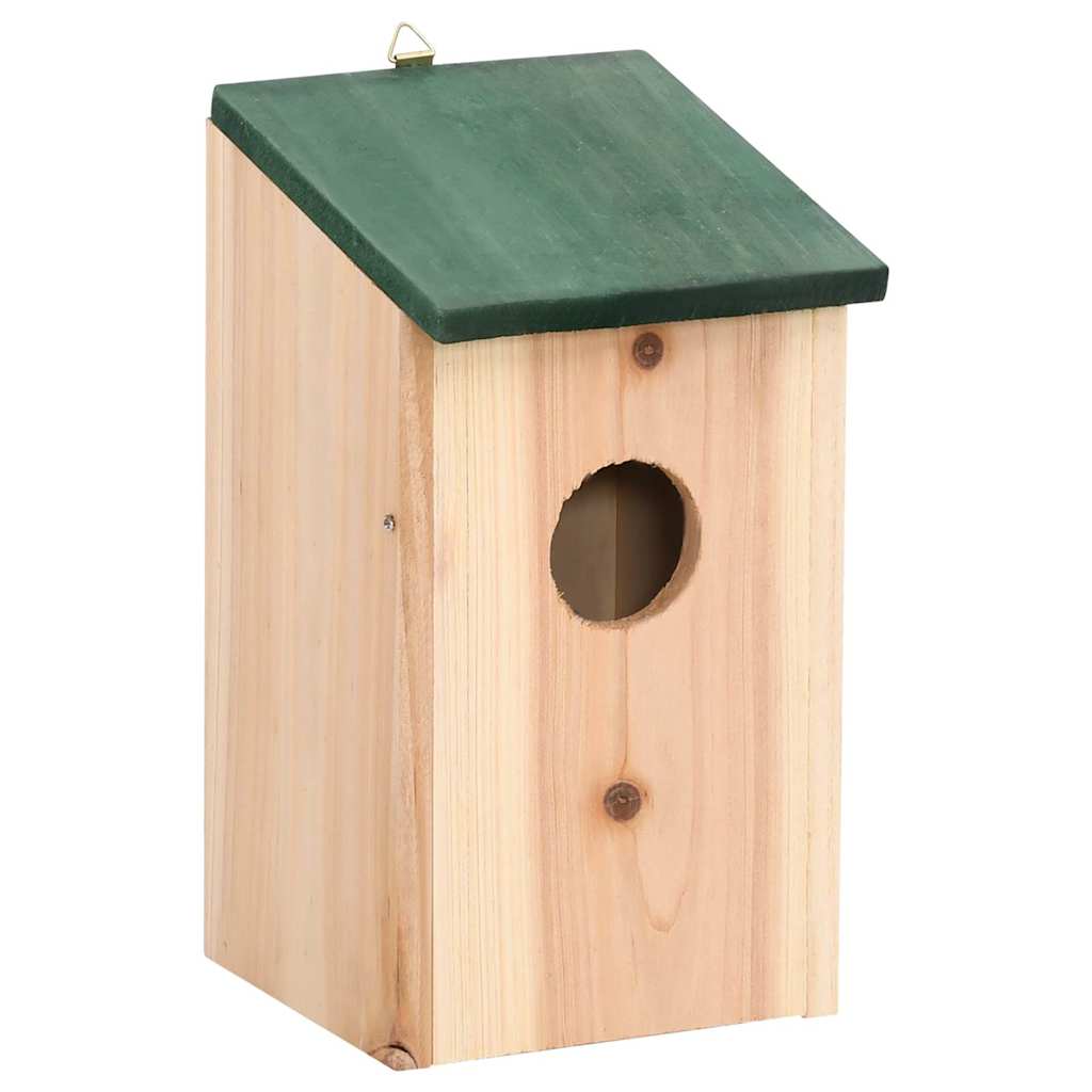 Vidaxl Bird Case 10 pezzi 12x12x22 cm Pineo solido