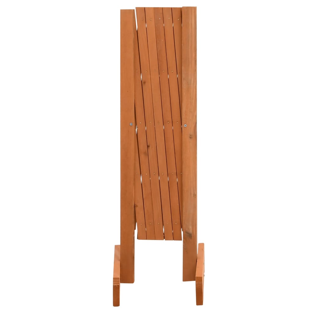 Vidaxl Garden Slat Work 120x60 cm de pino sólido naranja