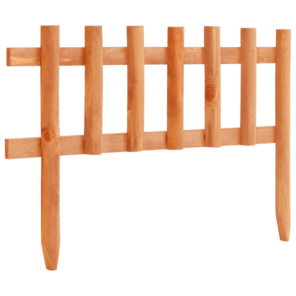 Vidaxl Gazon Edges 10 st 4.4 m vurenhout