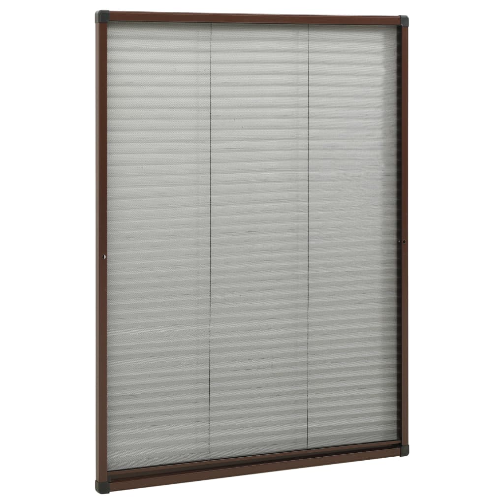 Vidaxl Window Prissé 80x120 cm Marrone in alluminio