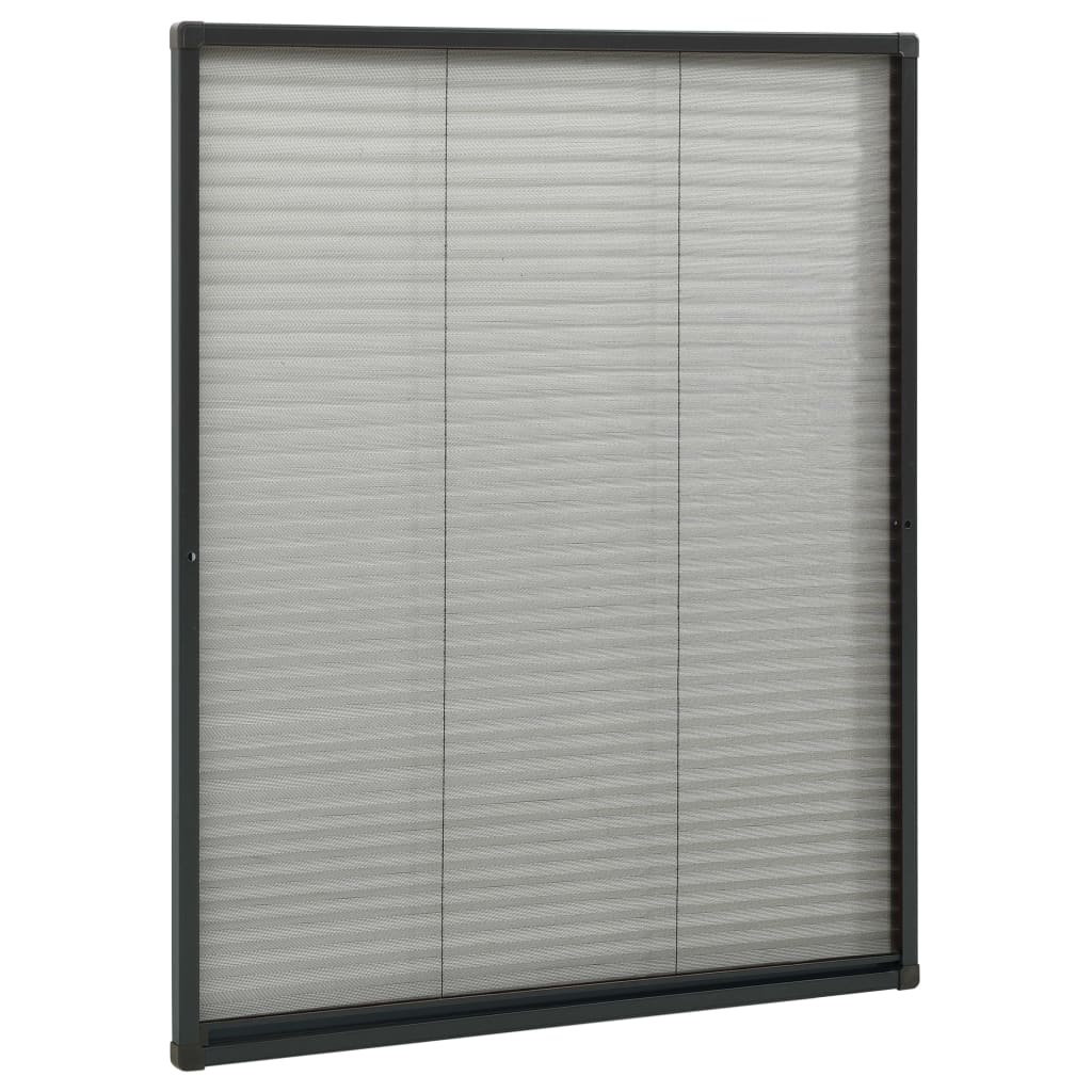 Vidaxl Raamhor Plissé 80x100 cm de aluminio